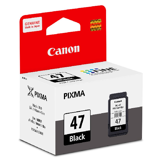 Canon PIXMA PG47 Black Ink Cartridge 400
